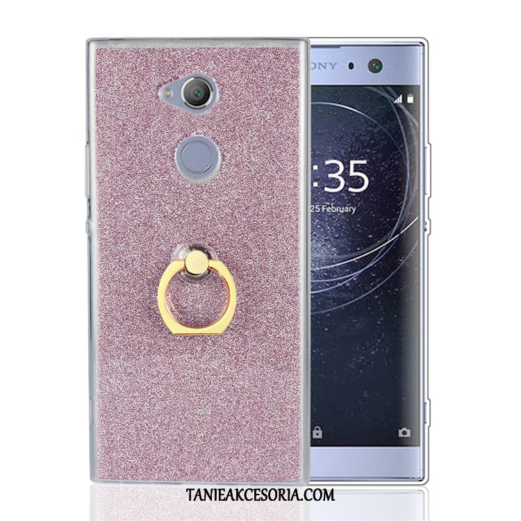 Etui Sony Xperia Xa2 Telefon Komórkowy Miękki Ring, Obudowa Sony Xperia Xa2 Proszek Silikonowe Złoto