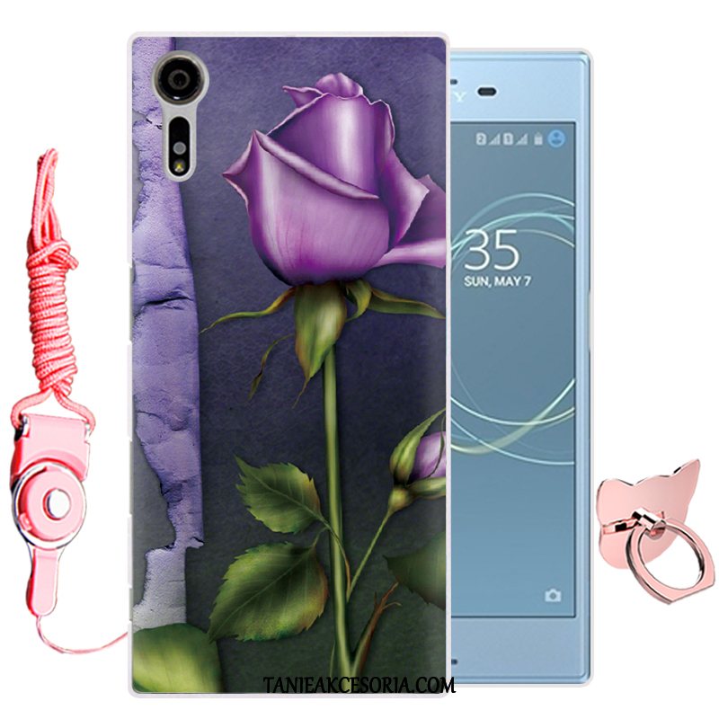 Etui Sony Xperia Xz Kreskówka Miękki Telefon Komórkowy, Pokrowce Sony Xperia Xz Ochraniacz Silikonowe Biały