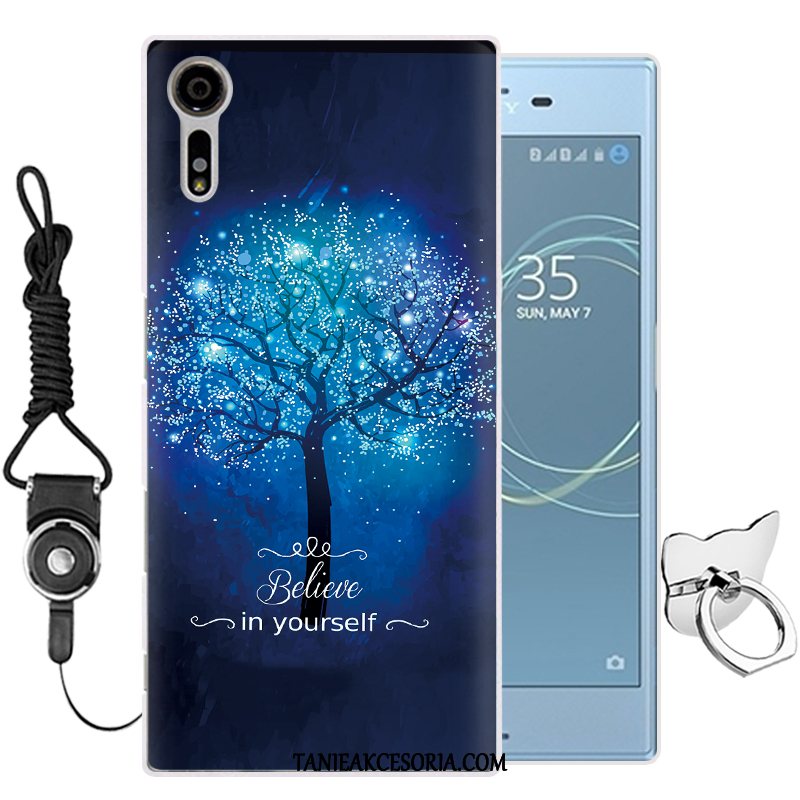 Etui Sony Xperia Xz Kreskówka Miękki Telefon Komórkowy, Pokrowce Sony Xperia Xz Ochraniacz Silikonowe Biały