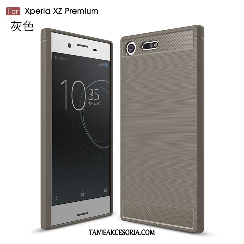 Etui Sony Xperia Xz Premium Miękki Anti-fall All Inclusive, Obudowa Sony Xperia Xz Premium Telefon Komórkowy Jedwab Czarny