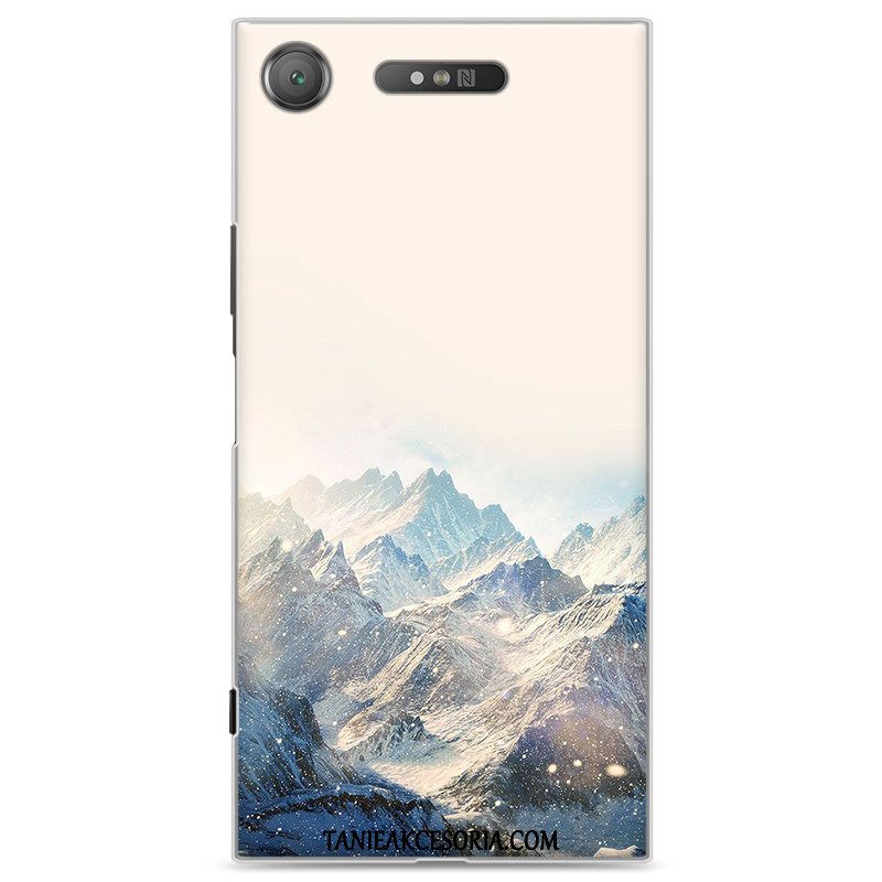 Etui Sony Xperia Xz1 Kreatywne Niebieski Telefon Komórkowy, Obudowa Sony Xperia Xz1 Kreskówka Ochraniacz Trudno