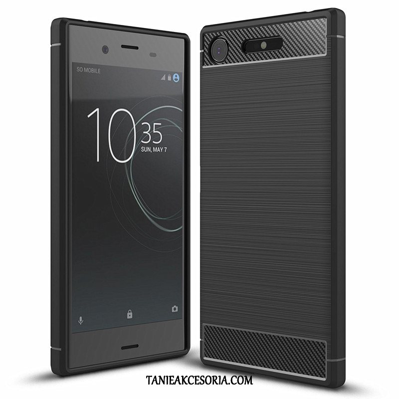 Etui Sony Xperia Xz1 Proste Miękki Czarny, Pokrowce Sony Xperia Xz1 Nowy Ochraniacz All Inclusive