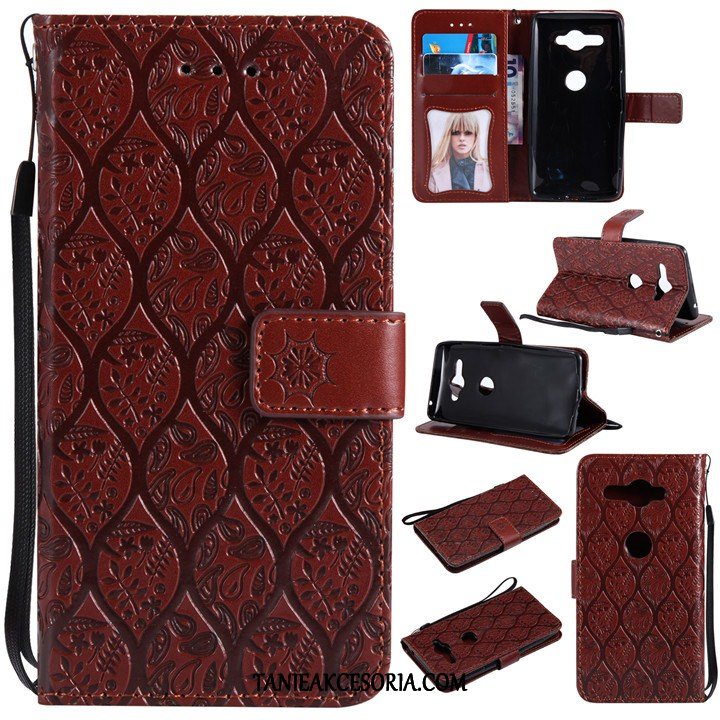 Etui Sony Xperia Xz2 Compact Niebieski Miękki Anti-fall, Obudowa Sony Xperia Xz2 Compact All Inclusive Klapa Telefon Komórkowy