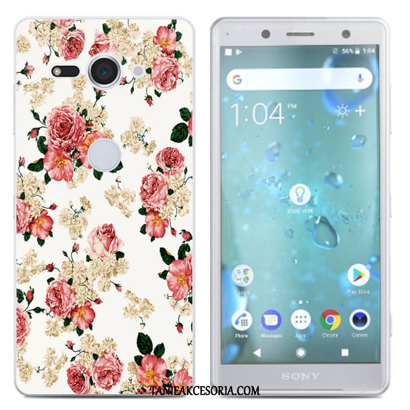 Etui Sony Xperia Xz2 Compact Telefon Komórkowy Płótno Miękki, Obudowa Sony Xperia Xz2 Compact Kolor Silikonowe Niebieski