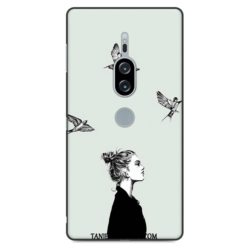 Etui Sony Xperia Xz2 Premium Ochraniacz Miękki Telefon Komórkowy, Pokrowce Sony Xperia Xz2 Premium Żółty Anti-fall Zakochani