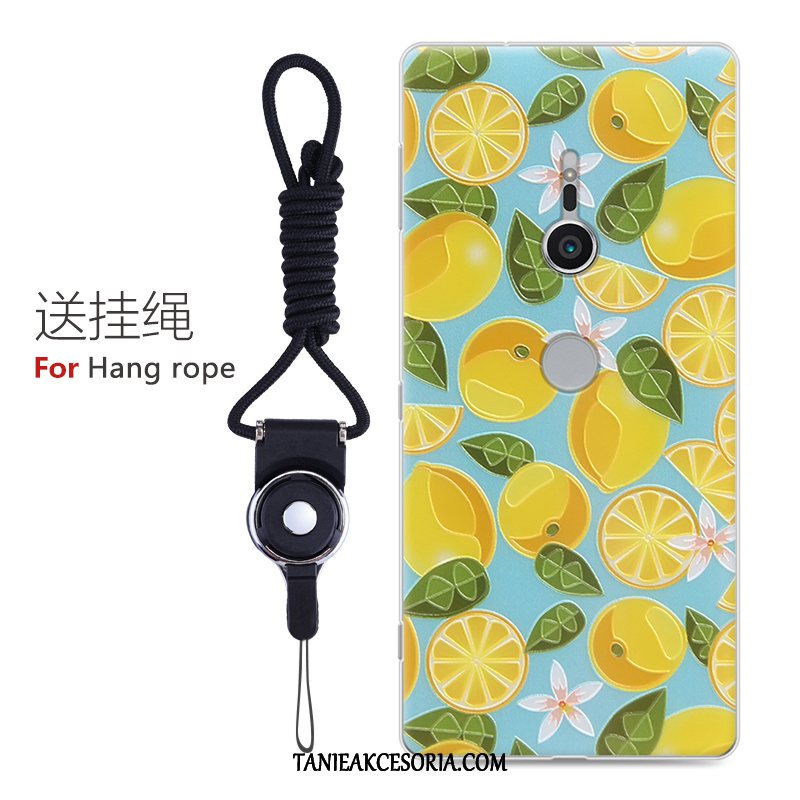 Etui Sony Xperia Xz2 Relief All Inclusive Niebieski, Obudowa Sony Xperia Xz2 Miękki Anti-fall Ochraniacz