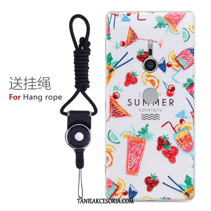 Etui Sony Xperia Xz2 Relief All Inclusive Niebieski, Obudowa Sony Xperia Xz2 Miękki Anti-fall Ochraniacz