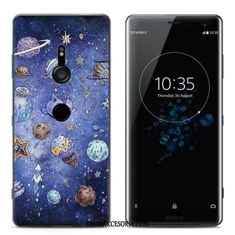 Etui Sony Xperia Xz3 Kreskówka Duży Przezroczysty, Obudowa Sony Xperia Xz3 Kreatywne Różowe Silikonowe