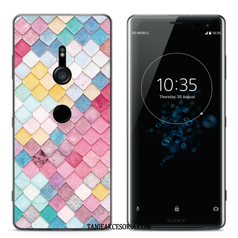 Etui Sony Xperia Xz3 Kreskówka Duży Przezroczysty, Obudowa Sony Xperia Xz3 Kreatywne Różowe Silikonowe