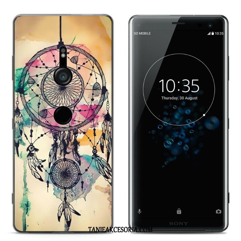 Etui Sony Xperia Xz3 Kreskówka Duży Przezroczysty, Obudowa Sony Xperia Xz3 Kreatywne Różowe Silikonowe