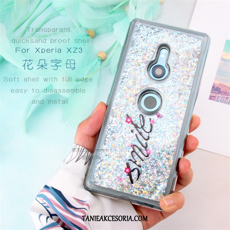 Etui Sony Xperia Xz3 Telefon Komórkowy Wiszące Ozdoby Przezroczysty, Obudowa Sony Xperia Xz3 Miękki Ochraniacz Anti-fall