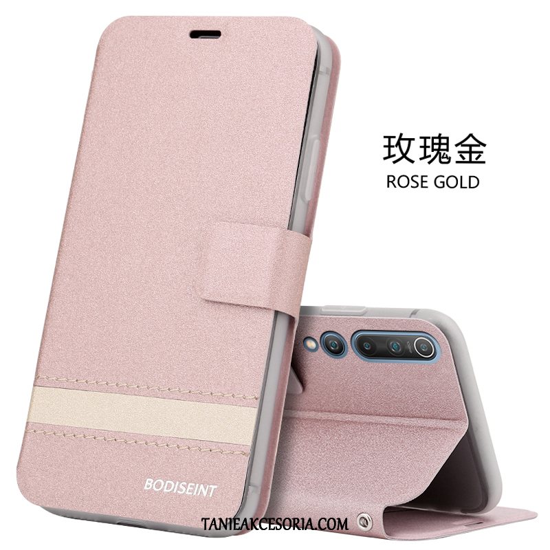 Etui Xiaomi Mi 10 Anti-fall Telefon Komórkowy Złoto, Obudowa Xiaomi Mi 10 Klapa Dżentelmen All Inclusive Beige