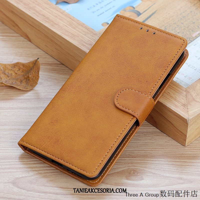 Etui Xiaomi Mi 10 Pro Mały Karta Biznes, Obudowa Xiaomi Mi 10 Pro Miękki Anti-fall Niebieski Beige