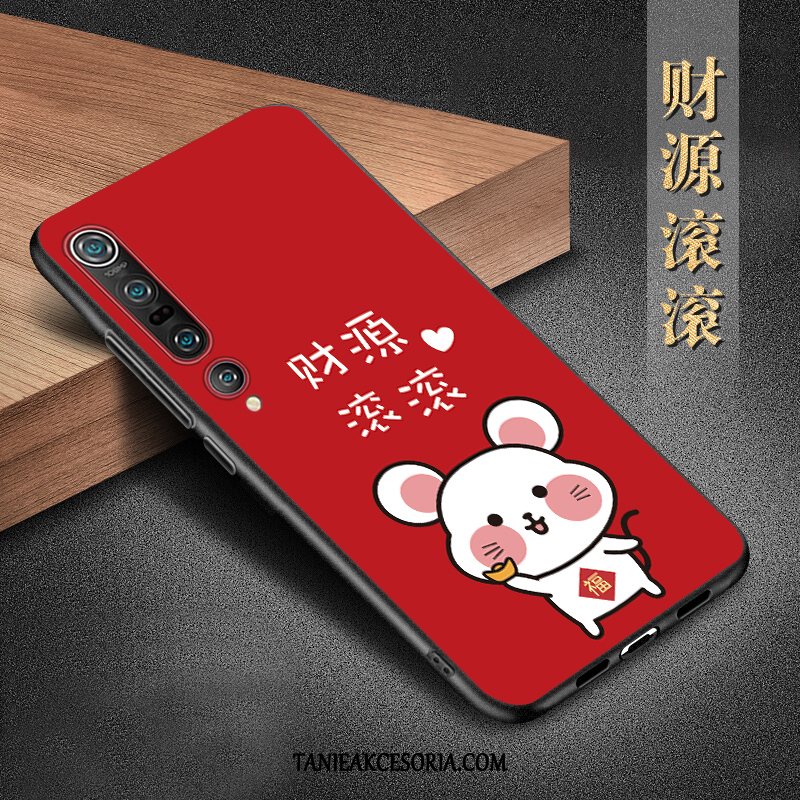 Etui Xiaomi Mi 10 Pro Ochraniacz Silikonowe Tendencja, Obudowa Xiaomi Mi 10 Pro Anti-fall Nubuku Mały Beige