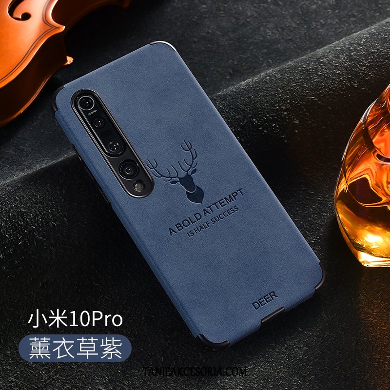 Etui Xiaomi Mi 10 Pro Osobowość Ochraniacz Anti-fall, Pokrowce Xiaomi Mi 10 Pro Mały Zielony Luksusowy Beige