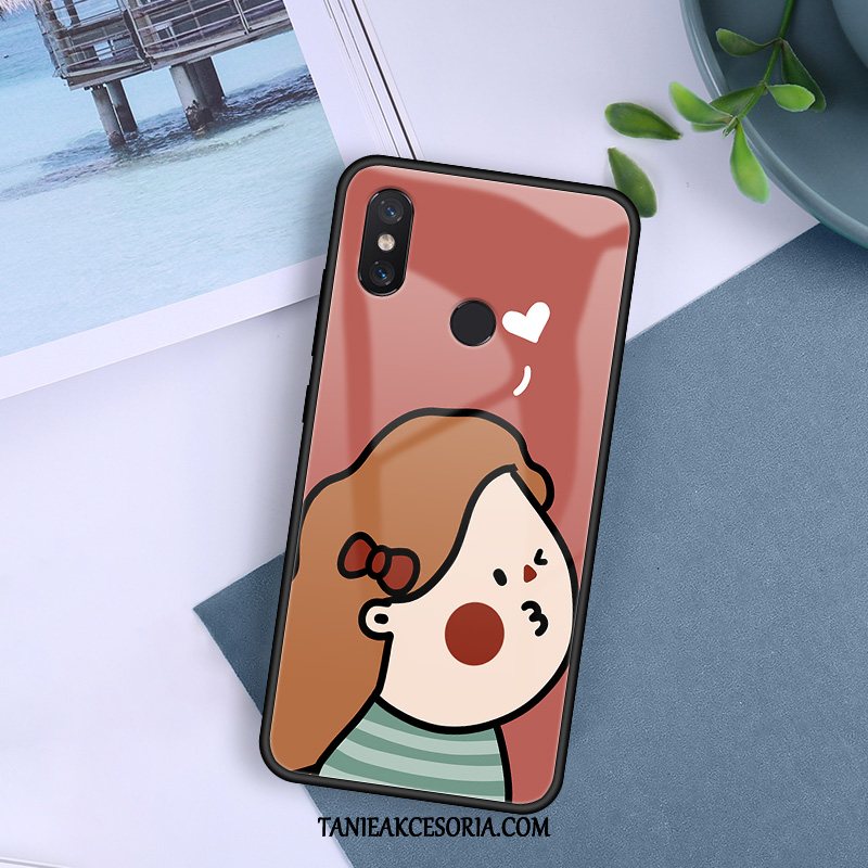 Etui Xiaomi Mi 8 All Inclusive Dostosowane Wzór, Pokrowce Xiaomi Mi 8 Czerwony Netto Ochraniacz Tendencja Beige