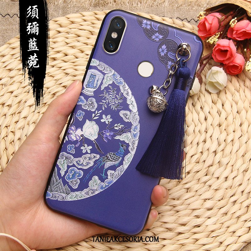 Etui Xiaomi Mi 8 Anti-fall All Inclusive Modna Marka, Futerał Xiaomi Mi 8 Mały Telefon Komórkowy Czerwony Beige