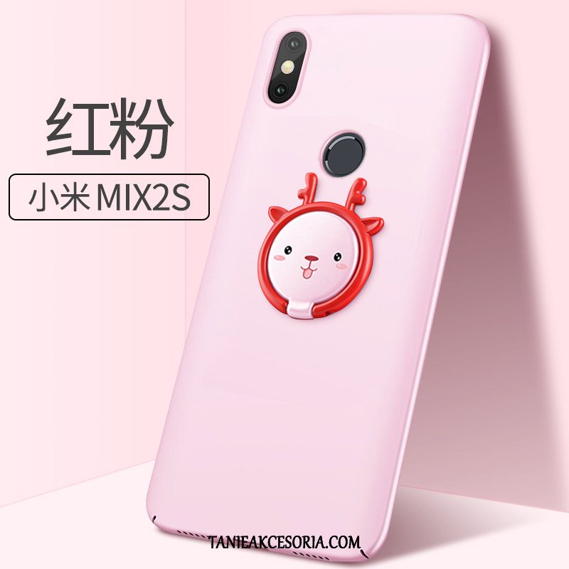 Etui Xiaomi Mi 8 Cienkie Telefon Komórkowy Mały, Obudowa Xiaomi Mi 8 Czerwony Beige