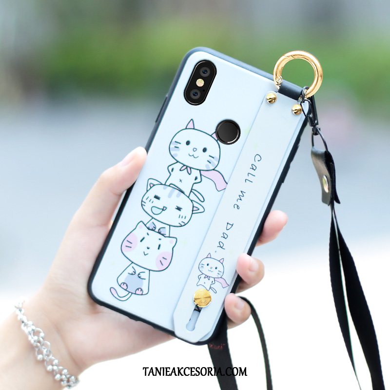 Etui Xiaomi Mi 8 Kreatywne Silikonowe Mały, Futerał Xiaomi Mi 8 Telefon Komórkowy Osobowość All Inclusive Beige