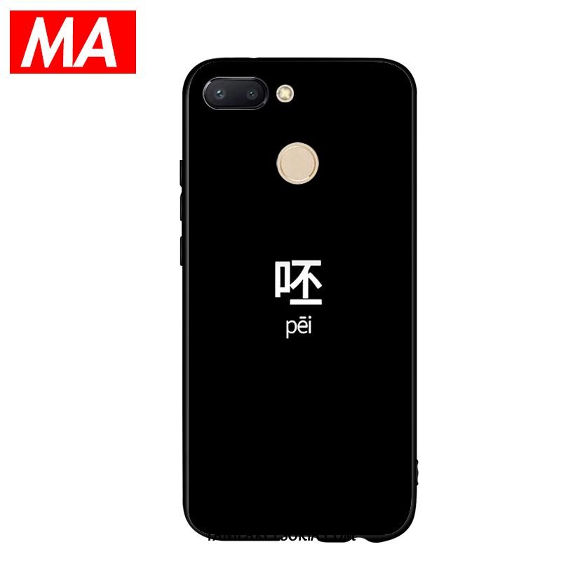 Etui Xiaomi Mi 8 Lite Młodzież Miękki Biały, Obudowa Xiaomi Mi 8 Lite Silikonowe Wiatr Osobowość Beige