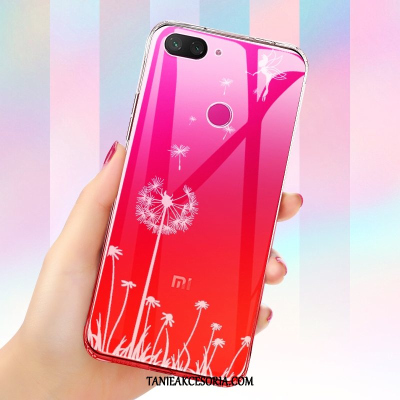 Etui Xiaomi Mi 8 Lite Młodzież Niebieski Mały, Pokrowce Xiaomi Mi 8 Lite Wzór Kreskówka Przezroczysty Beige