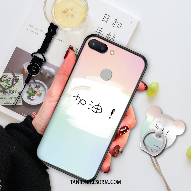 Etui Xiaomi Mi 8 Lite Osobowość All Inclusive Żółty, Obudowa Xiaomi Mi 8 Lite Miękki Mały Telefon Komórkowy Beige