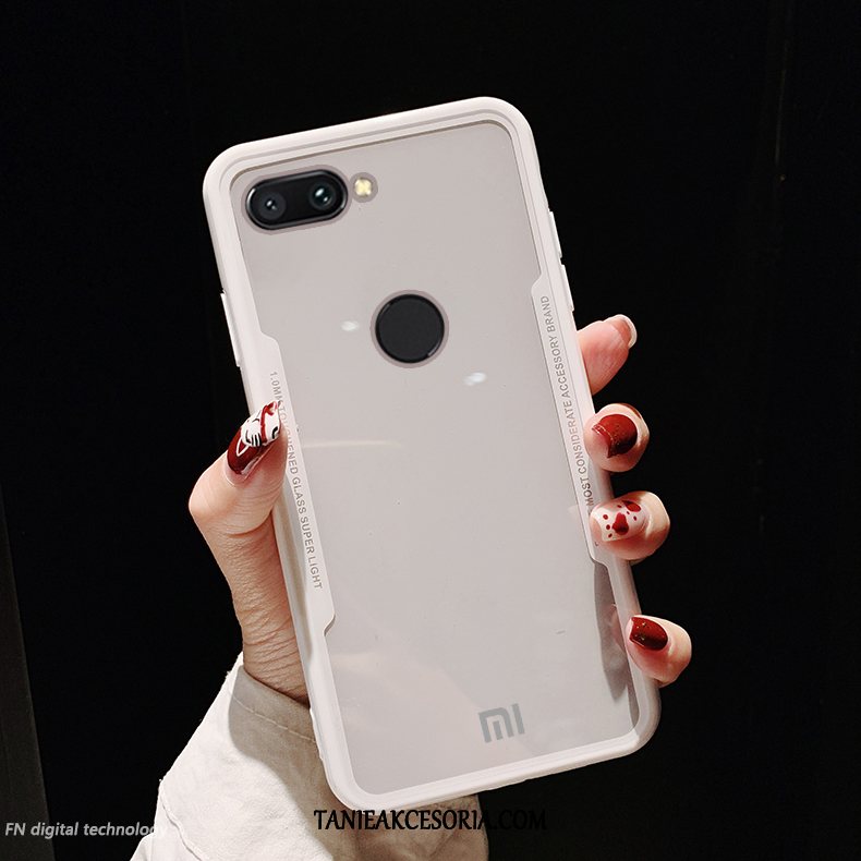 Etui Xiaomi Mi 8 Lite Osobowość Telefon Komórkowy All Inclusive, Pokrowce Xiaomi Mi 8 Lite Czerwony Granica Mały Beige