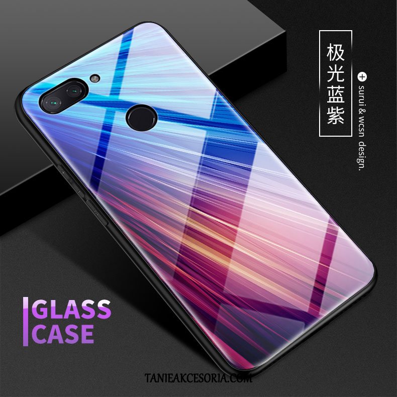 Etui Xiaomi Mi 8 Lite Proste Gradient Telefon Komórkowy, Pokrowce Xiaomi Mi 8 Lite Mały Ochraniacz All Inclusive Beige