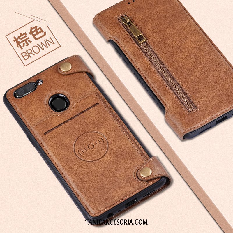 Etui Xiaomi Mi 8 Lite Wzór Skórzany Futerał Anti-fall, Pokrowce Xiaomi Mi 8 Lite Czarny Młodzież All Inclusive Beige