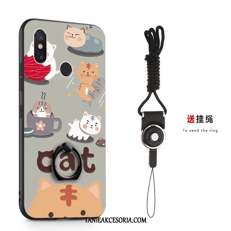 Etui Xiaomi Mi 8 Mały All Inclusive Nubuku, Obudowa Xiaomi Mi 8 Ochraniacz Trudno Anti-fall Beige