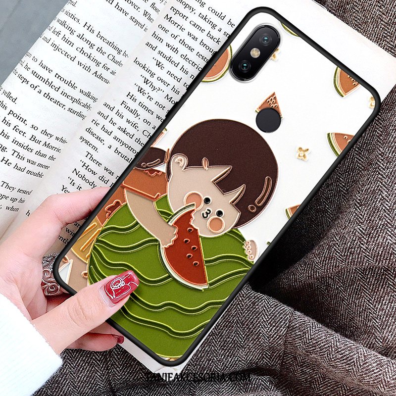 Etui Xiaomi Mi 8 Ochraniacz Mały Młodzież, Futerał Xiaomi Mi 8 Zakochani Dostosowane Miękki Beige