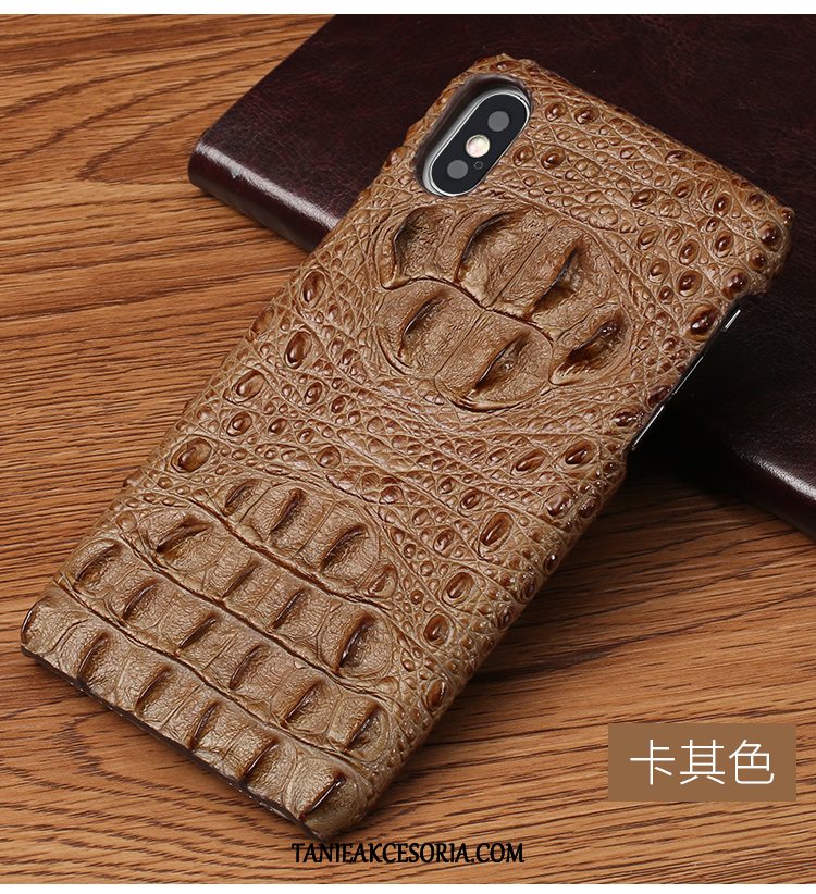 Etui Xiaomi Mi 8 Pro Czarny Skórzany Mały, Futerał Xiaomi Mi 8 Pro Telefon Komórkowy Anti-fall Beige