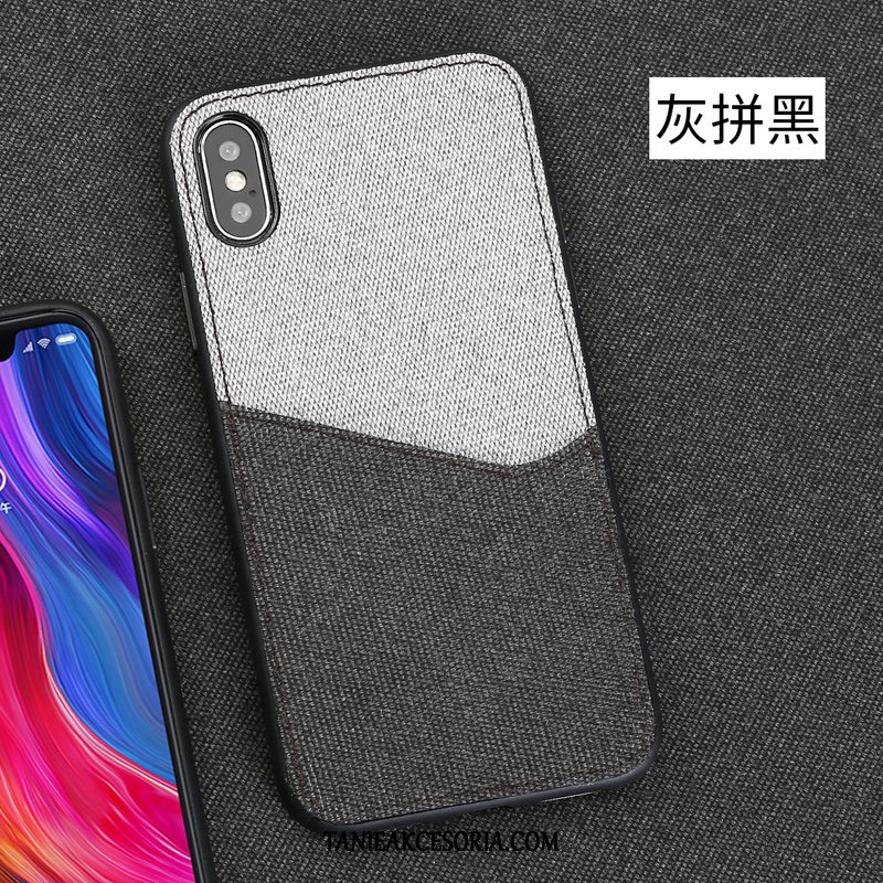 Etui Xiaomi Mi 8 Pro Kreatywne Czarny Anti-fall, Futerał Xiaomi Mi 8 Pro Mały Telefon Komórkowy All Inclusive Beige