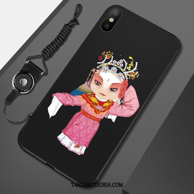 Etui Xiaomi Mi 8 Pro Opera Pekińska Czarny Silikonowe, Pokrowce Xiaomi Mi 8 Pro Ochraniacz Tendencja Telefon Komórkowy Beige