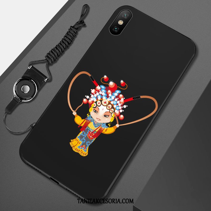 Etui Xiaomi Mi 8 Pro Opera Pekińska Czarny Silikonowe, Pokrowce Xiaomi Mi 8 Pro Ochraniacz Tendencja Telefon Komórkowy Beige