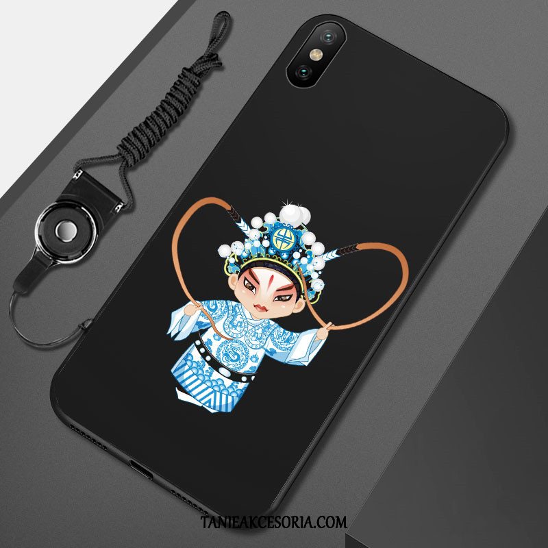 Etui Xiaomi Mi 8 Pro Opera Pekińska Czarny Silikonowe, Pokrowce Xiaomi Mi 8 Pro Ochraniacz Tendencja Telefon Komórkowy Beige