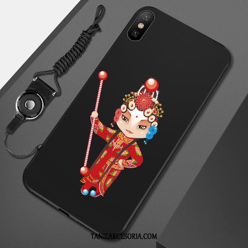 Etui Xiaomi Mi 8 Pro Opera Pekińska Czarny Silikonowe, Pokrowce Xiaomi Mi 8 Pro Ochraniacz Tendencja Telefon Komórkowy Beige