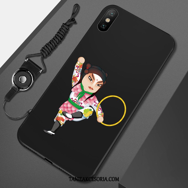 Etui Xiaomi Mi 8 Pro Opera Pekińska Czarny Silikonowe, Pokrowce Xiaomi Mi 8 Pro Ochraniacz Tendencja Telefon Komórkowy Beige