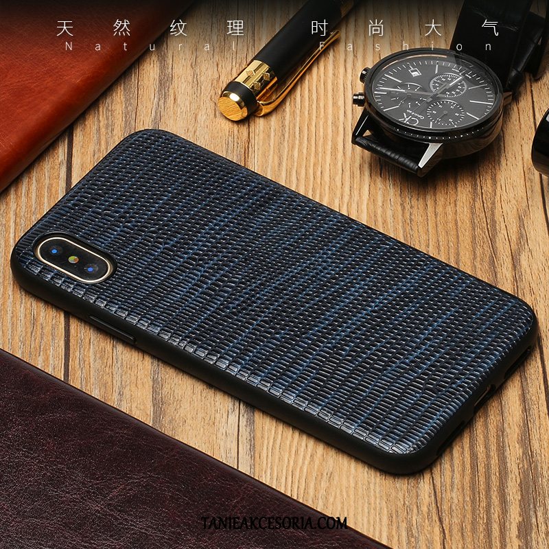 Etui Xiaomi Mi 8 Pro Prawdziwa Skóra Telefon Komórkowy Mały, Obudowa Xiaomi Mi 8 Pro Czerwony Ochraniacz Beige