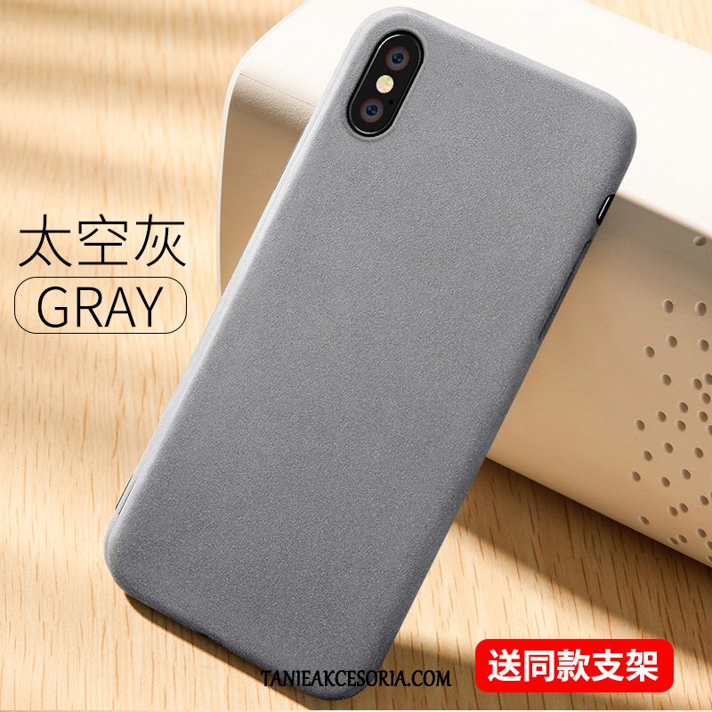 Etui Xiaomi Mi 8 Pro Telefon Komórkowy Modna Marka Silikonowe, Pokrowce Xiaomi Mi 8 Pro Nubuku Osobowość Kreatywne Beige