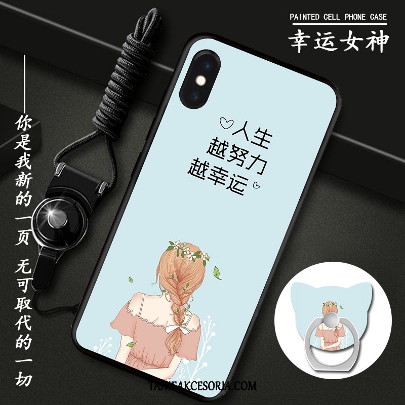 Etui Xiaomi Mi 8 Pro Telefon Komórkowy Wzór Miękki, Futerał Xiaomi Mi 8 Pro Ochraniacz Biały Anti-fall Beige