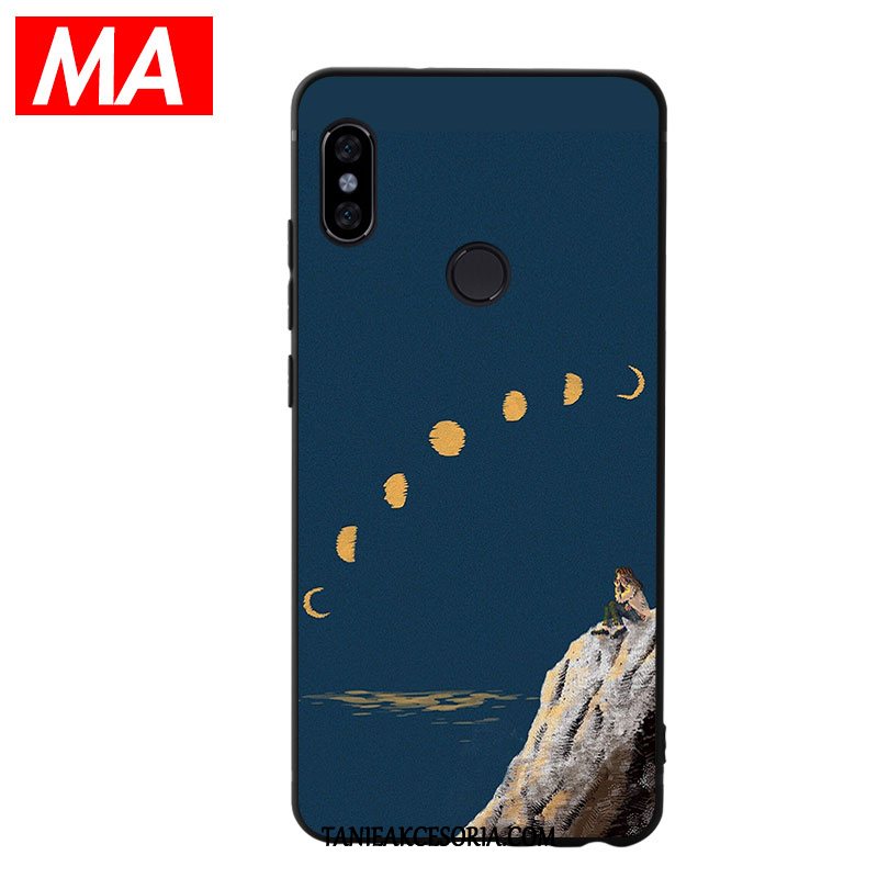 Etui Xiaomi Mi 8 Proste Obraz Olejny Miękki, Pokrowce Xiaomi Mi 8 Ochraniacz Piękny Wzór Beige