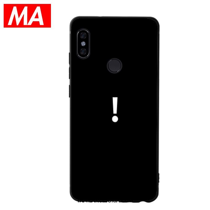 Etui Xiaomi Mi 8 Silikonowe Proste Wzór, Obudowa Xiaomi Mi 8 Telefon Komórkowy Osobowość Czarny Beige