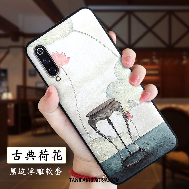 Etui Xiaomi Mi 9 All Inclusive Osobowość Miękki, Pokrowce Xiaomi Mi 9 Relief Silikonowe Kreatywne Beige