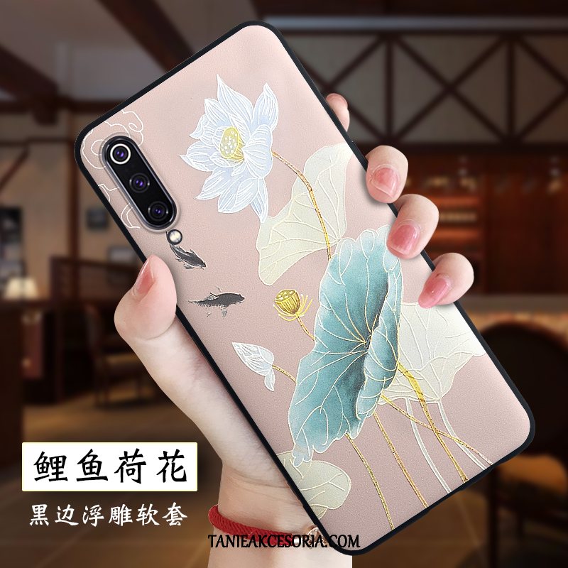 Etui Xiaomi Mi 9 All Inclusive Osobowość Miękki, Pokrowce Xiaomi Mi 9 Relief Silikonowe Kreatywne Beige