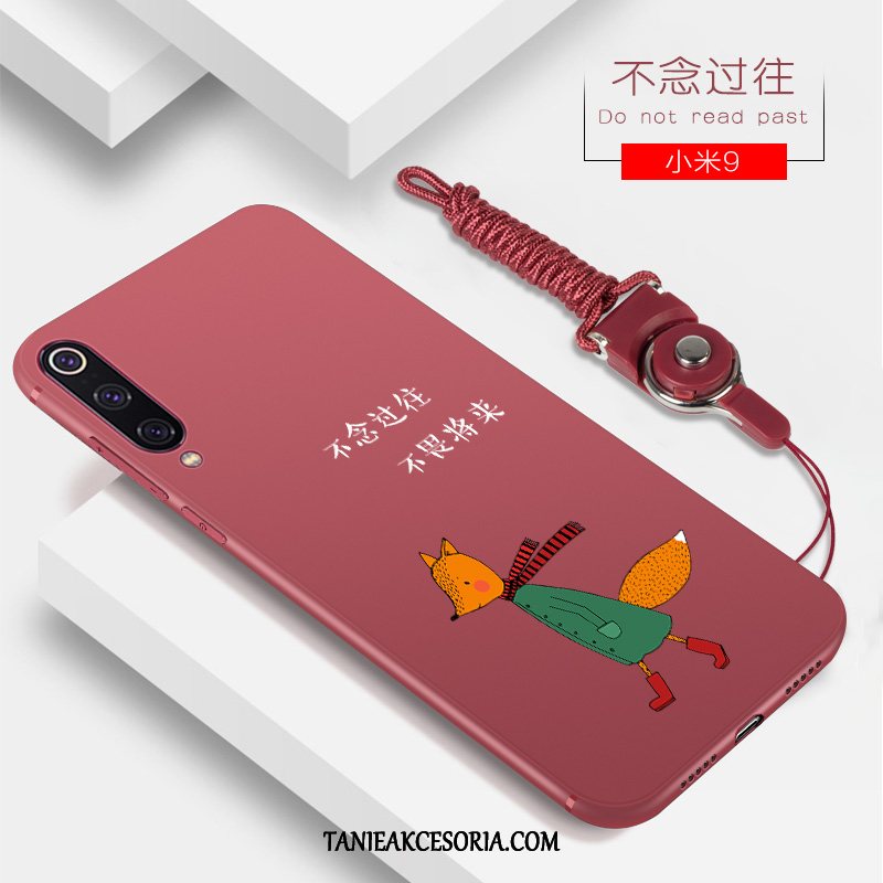 Etui Xiaomi Mi 9 Anti-fall Czerwony Telefon Komórkowy, Obudowa Xiaomi Mi 9 Mały Ochraniacz Silikonowe Beige