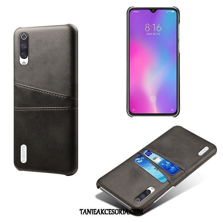 Etui Xiaomi Mi 9 Lite Karta Anti-fall Młodzież, Futerał Xiaomi Mi 9 Lite Telefon Komórkowy Skóra Wzór Beige