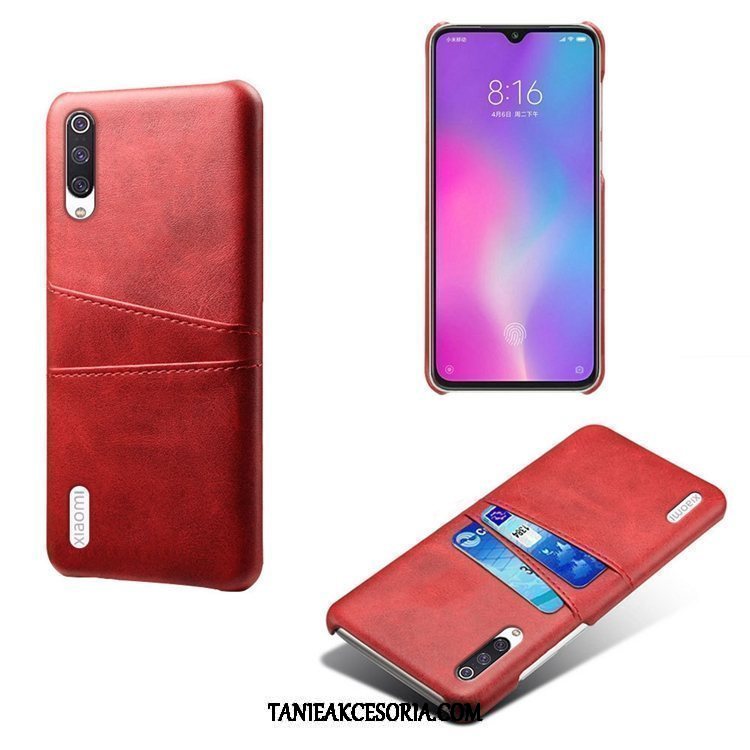 Etui Xiaomi Mi 9 Lite Karta Anti-fall Młodzież, Futerał Xiaomi Mi 9 Lite Telefon Komórkowy Skóra Wzór Beige