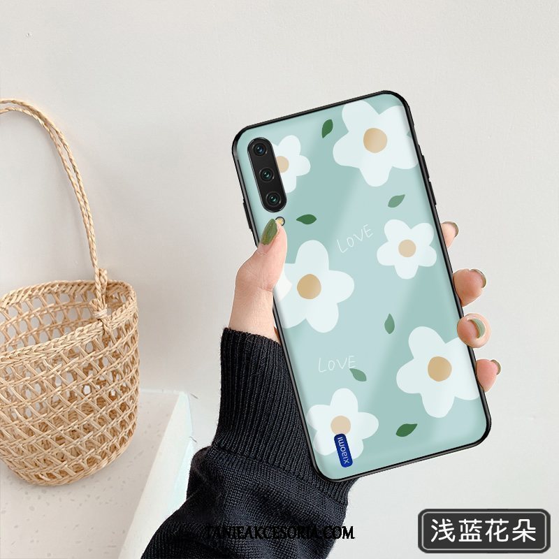 Etui Xiaomi Mi 9 Lite Telefon Komórkowy Lustro Czerwony Netto, Futerał Xiaomi Mi 9 Lite Proste All Inclusive Cienkie Beige