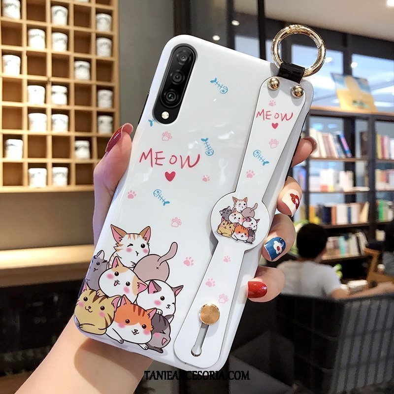 Etui Xiaomi Mi 9 Lite Telefon Komórkowy Miękki Kreatywne, Pokrowce Xiaomi Mi 9 Lite Piękny Osobowość Czarny Beige